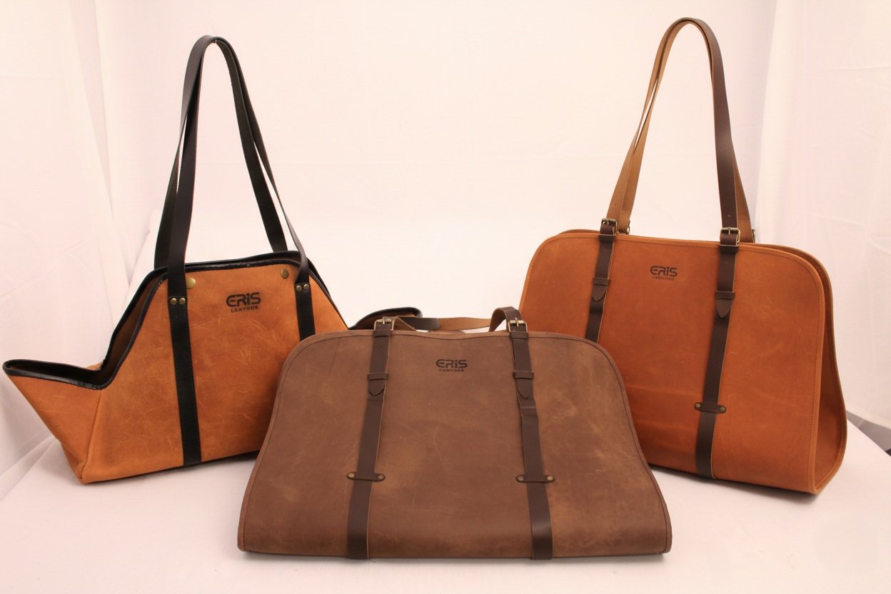 Eris Leather Log Carrier Collection