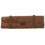 Customized Leather Brown Knife Roll