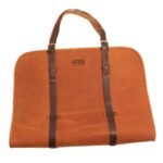 Leather Cognac Brown Firewood Carrier