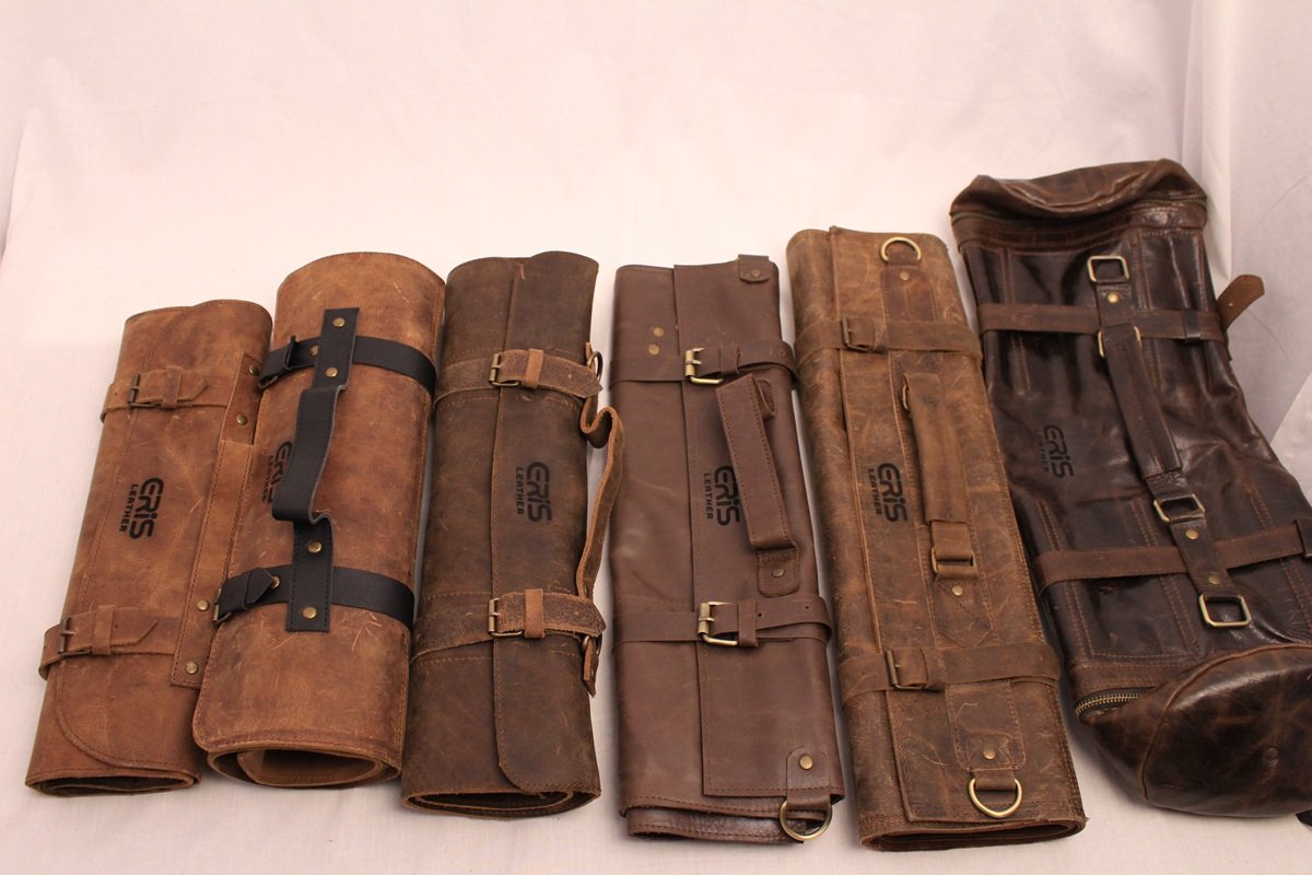 Leather Roll Bags
