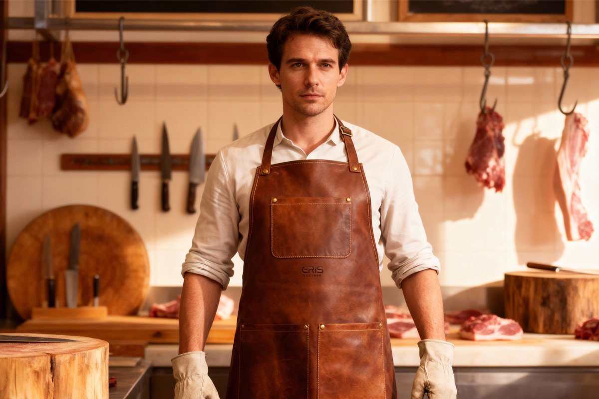 Leather Butcher Apron